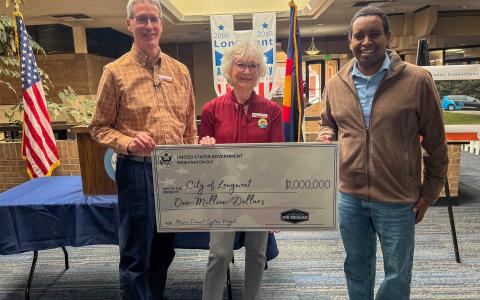 Rep. Joe Neguse With City of Longmont Leaders