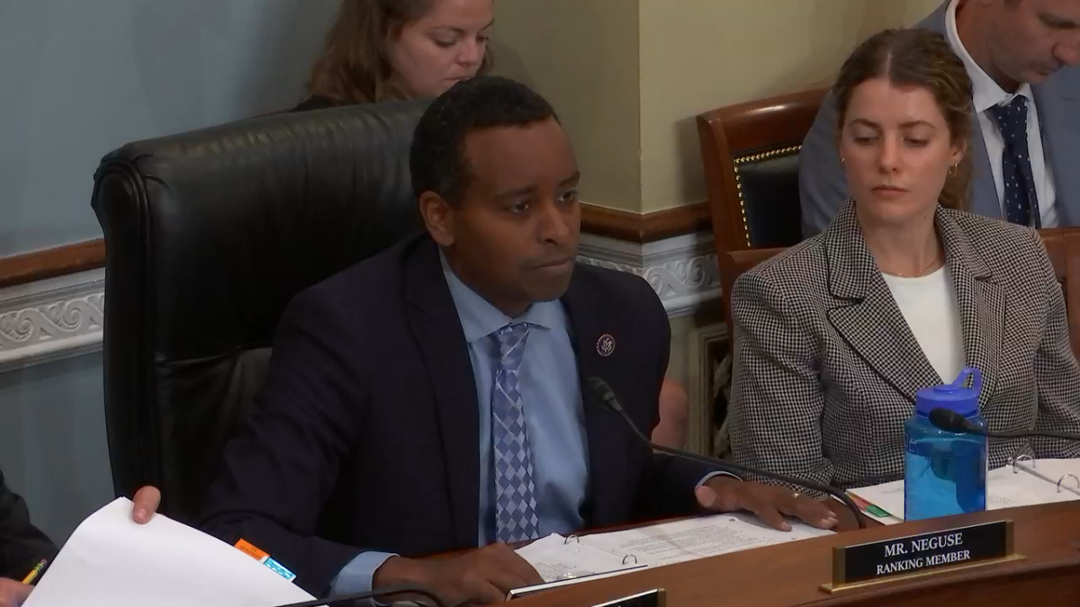 Pictured Joe Neguse 