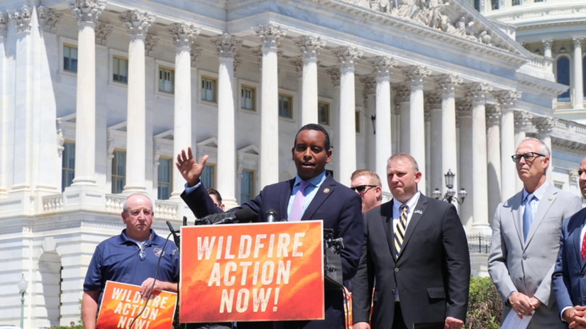 Rep. Neguse, Democratic Colleagues, Federal Wildland Firefighters Call on Congress to Take Action Amid Historic Wildfire Year