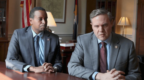 Reps. Joe Neguse and Jeff Hurd